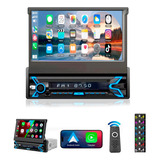 Auto Estereo Pantalla Retractil Apple Car Play Android Auto 