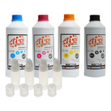 Tinta Para Sublimar Cmyk 500ml Tlp Premium +botellas Recarga