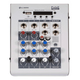 Mesa De Som Mixer Ll Audio Pulse 402 4 Canais C/media Player