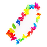 Collar De Flores Fluo X 12  Fiesta Cotillon Carioca