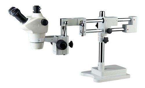 Microscopio Trinocular 4-50x  Base Universal Doble 