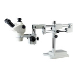 Microscopio Trinocular 4-100x  Base Universal Doble 
