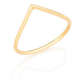 Anel Rommanel Skinny Ring Curvatura Em V 512449 | 110731