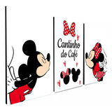 Kit 3 Quadros Decorativos 20x28 Cantinho Do Café Cozinha Mdf