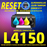 Reset Epson Ilimitado L4150 L4160 Almohadillas Envio Rapido