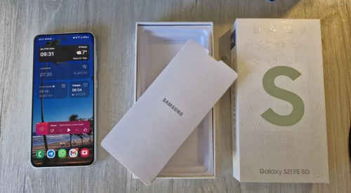 Samsung Galaxy S21 Fe 128gb 6gb Verde Oliva Excelente Estado