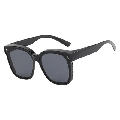 Elegantes Gafas De Sol Polarizadas Retro, Montura Grande