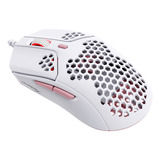 Hyperx Pulsefire Haste, Mouse Gamer Rgb 16000dpi, Blanc/rosa