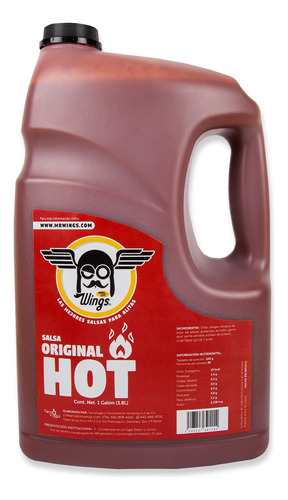 Salsa Picante Original H  Para Alitas 3.8 L Al Mejor Precio