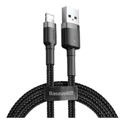 Cable Cargador iPhone Usb Lightning 3m Reforzado 2a Baseus