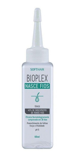 Tônico Crescimento Capilar Bioplex Nasce Fios Softhair