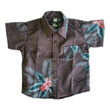 Camisa Hawaiana Para Niños