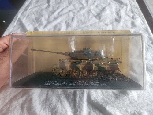 Tanque Tiger Ii Bélgica Escala 1/72 Segunda Guerra Mundial