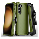 . Funda Mybat Maverick Clip Para Samsung S23 Verde