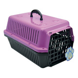 Caixa Transporte Cães E Gatos N 02 Rosa Alvorada Pet