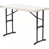 Mesa Lifetime Ajustable Y Plegable, 122 Cm Msi