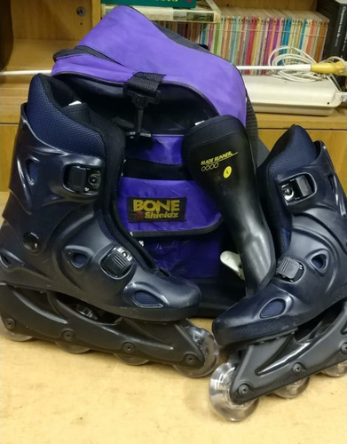 Rollers Talle 4 Patines C/ Bolso (valor X Rulemanes ) Leer