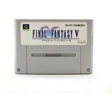 Jogo Super Nintendo Final Fantasy V Jp Colecionador Original