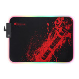 Mouse Pad  Xtrike Me Gamer Iluminacion Y Base Antideslizante