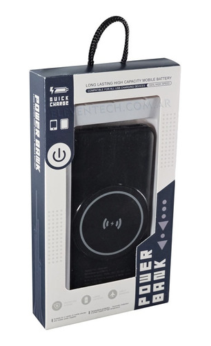 Powerbank Quick Charge High Speed 15000mah Carga Inalambrica