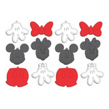 12 Esferas Navideñas Temática Disney Mickey Minnie