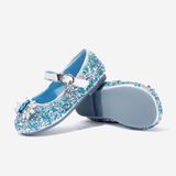 Zapatos Planos Princess Con Diamante Calzado De Fiesta Niña