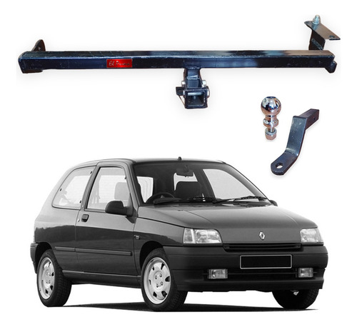 Enganche Trailer Renault Clio 1 (90-98) Con Lengueta Y Bocha