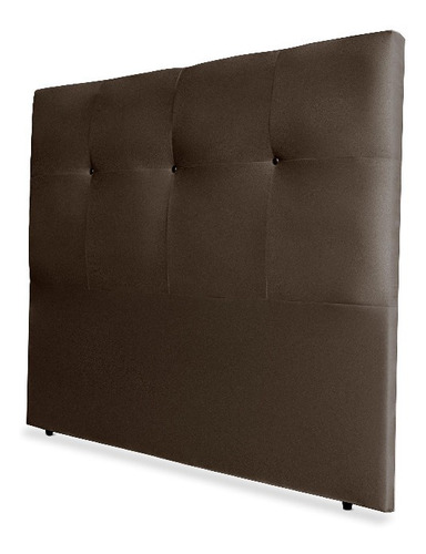 Cabeceira Cama Box Sofia Solteiro 90cm X 106cm Suede Marrom