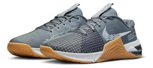 Nike Metcon 8 Training Goma Us 13 Gris Claro Y Gris Oscuro