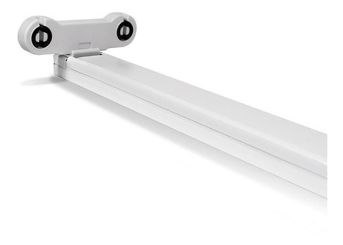 Kit 20 Luminária Calha Comercial Para 2 Lâmpada Led 120cm T8