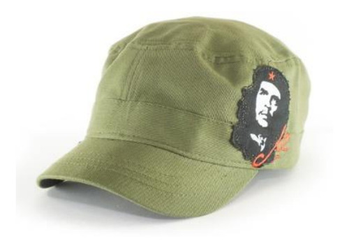 Gorra Verde Militar  Che Guevara Fidel Maradona Gorros