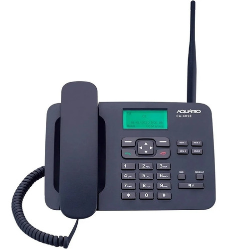 Telefone Aquario Ca40s Celular De Mesa Rural Aquario Ca-40s
