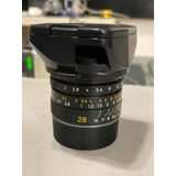 Leica Summicron-m 28mm F/2 Impecable 3000billete
