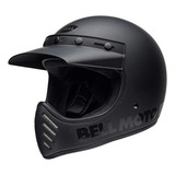 Casco Bell Moto 3 Classic Retro Visera Moto Original