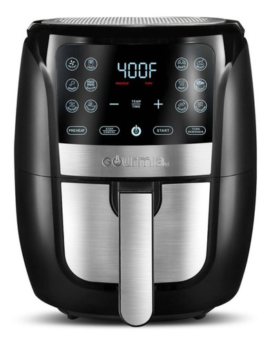 Freidora De Aire Digital 5.7l Gourmia Gaf698 Fríe Sin Aceite Color Negro