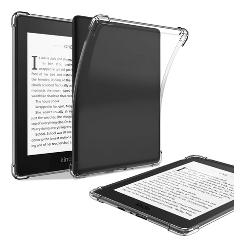 Funda Para Kindle, Silicona Transp. 5,6,7th Gen. 2012-2017