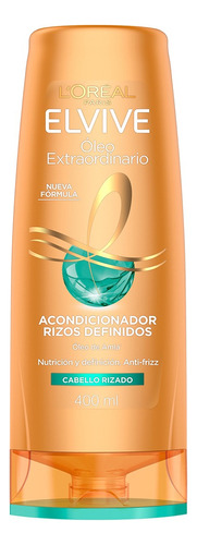 Acondicionador Elvive Óleo Extraordinario Rizos X 400 Ml