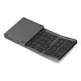 Teclado Plegable, Teclado Inalámbrico Recargable Por Usb Par