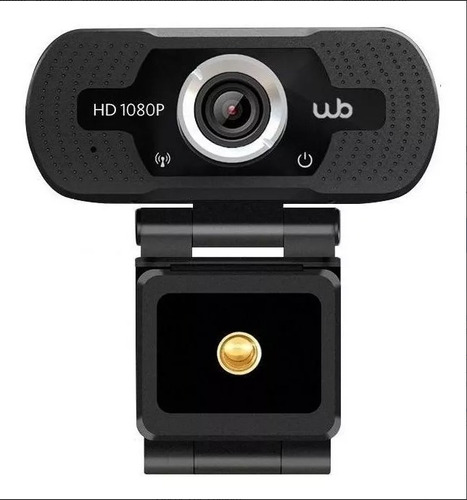 Webcam Webookers Wb Full Hd 1080p 30fps Cor Preto