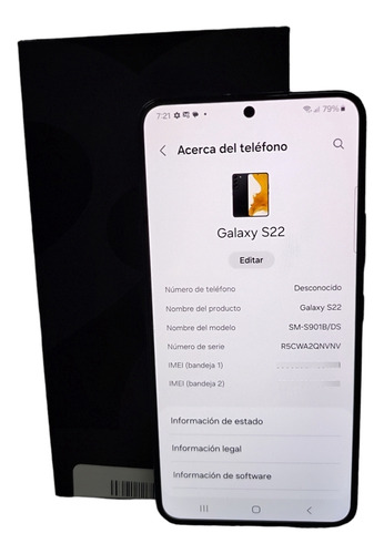 Telefono Celular Samsung S901e Galaxy S22