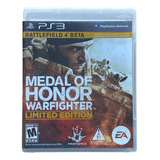 Medal Of Honor: Warfighter Limited Edition -  Ps3 Físico