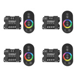 4 Controles Remotos Rgb Rf De Contacto De 30 A, 12 V, 24 V,