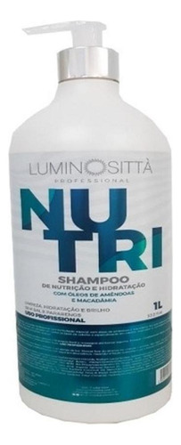 Shampoo Nutri Hidratação E Nutrição 1 L - Luminosittà