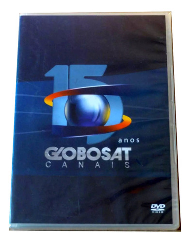 Dvd Globosat Canais 15 Anos Raríssimo Novo Original Lacrado!