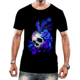 Camisa Camiseta Arte Tumblr Esqueletos Caveira Ossos Moda 6