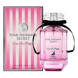 Perfume Árabe Feminino Pink Shimmer Secret Maison Alhambra 100ml