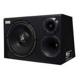 Caixa Som Automotiva Amplificada Subwoofer 300 Rms 12'' Trio