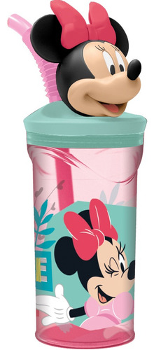 Minnie Vaso Tomajugo Figura 3d Rosado