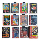 Súper Lote De Juegos Originales Para Sega Génesis Importados