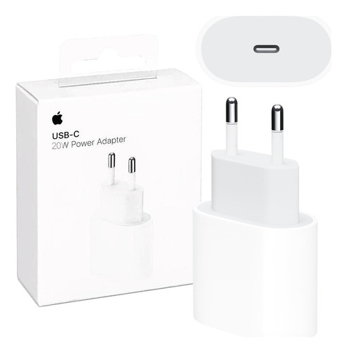 Caixinha Carregador Para iPhone 11 12 Pro Turbo Usb-c 20w